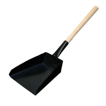 Hotail scoop, 17 × 17 × 6 cm, metal, wooden stalk 35 cm, mix