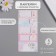 Stick with a volumetric element "for girls" 7x15.2 cm