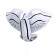 Foil ball 32 "White pigeon"