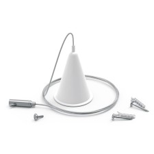 Suspended mount Gauss, white color
