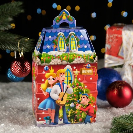 Gift box "Bremen musicians", 12 x 7 x 23 cm