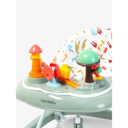 Walks Children's Amarobaby Running Baby, with an electronic game panel, green color-16