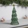 Figure Light "Green Christmas tree", 31x13x13 cm, 20 LED, AAX2 (not in set.), T/white