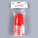 A single -single -paper cup is plain, red color, volume 250 ml, set 10 pieces