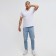 T-shirt (Polo) Male Minaku Regular Fit: White color, river 52