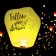 Wish flashlight "Dream", dome, yellow