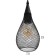Lamp Bayerlux 669917/1 E27 40W Black 12x12x26 cm