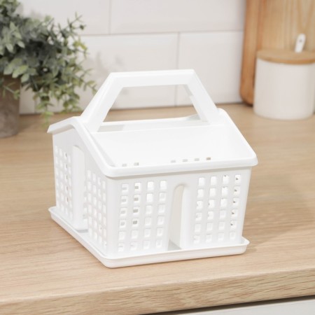 Table for cutlery "Loft", 15 × 16 × 16 cm, white color-1