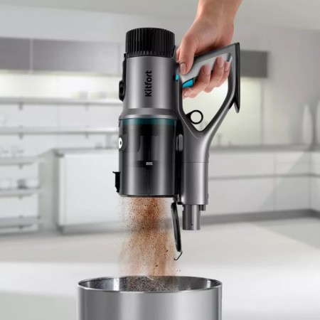 Vacuum cleaner KitFort KT-5158, vertical, wireless, 350 W, dry/wet cleaning, 0.6 liters-7