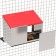 Nest for chickens of layers Platinum external mount, 2 sections