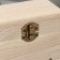 Casket wood for painting 7.5x7.5x12 cm
