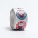 Stickers in the roll "Cute Santa", 500 pcs, 3.8 x 3.8 cm