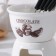 Fonucus Ceramic Chocolate, 350 ml, white color