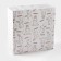 Ceramic stand for the cake "Kroll", 25 × 10 cm, white color