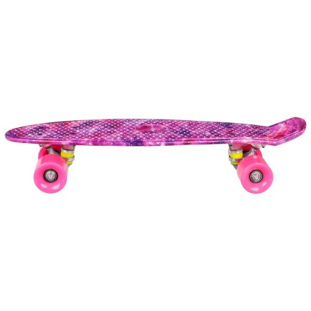 Penniboard Onlitop, 55x15 cm, wheels PU, ABEC 7, aluminum frame, pink color-2