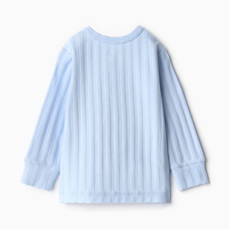 Longsliv children, color light blue, height 86 cm-4