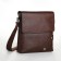 Male bag, brown color