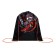 A bag for shoes 490 x 410 mm, SDS-53 "Lunar skate" black/orange