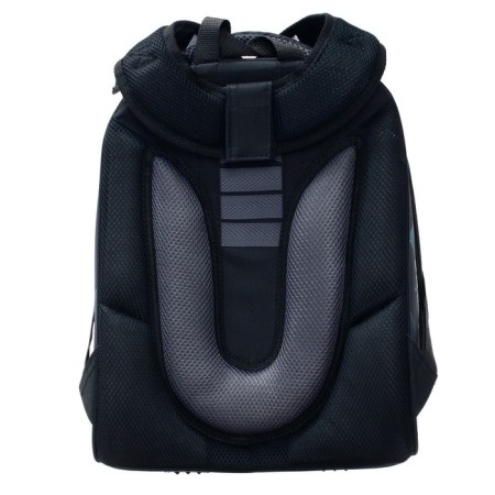 School backpack 38 x 30 x 16 cm, ergonomic back, stavia "black cat", black-6