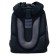 School backpack 38 x 30 x 16 cm, ergonomic back, stavia "black cat", black