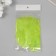 Pen of decorative goose downy "bright green" set 40 pcs h = 10-15 cm