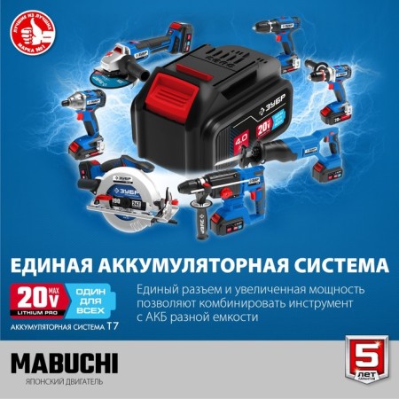 Drill-shuruvret bison DL-201-22, 20 V, 2x2 Ah, 1350 rpm, case-5