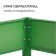 Galled flowerbed, 70 × 15 cm, bright green, “Terition”, Greengo