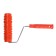 Decorative tundra roller, rubber, "pine bark", handle d = 6 mm, 180 mm
