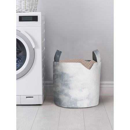 Basket for storage of things "Filting of water and shore", size 35x35 cm