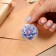 Stickers for gifts and flowers "Flowers", vinyl, 9.3 x 16 cm