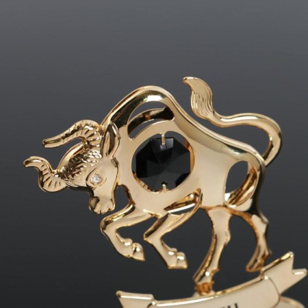 Souvenir Zodiac sign "Taurus", 4 × 6 × 9 cm, with crystals-2