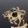 Souvenir Zodiac sign "Taurus", 4 × 6 × 9 cm, with crystals
