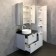 Mirror Comfort Comforty Sorrento 90 for the bathroom, color light gray