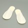Disposable slippers, Light standard, milk / white, with a closed cape, 42 p.