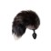 Anal traffic jam Popo pleasure by toyfa, m, silicone, black, 45 cm, d 3.3 cm