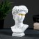 Vase "Bust of David" Pearl, 17x9x10cm