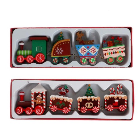 Table Decor "Train" 20 cm, mix-3