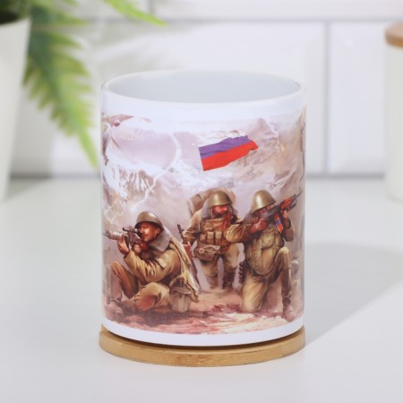 Sublimation mug "For Airborne Forces", with application-2
