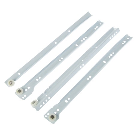 Roller guides 350 mm, 0.8 mm