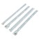 Roller guides 350 mm, 0.8 mm