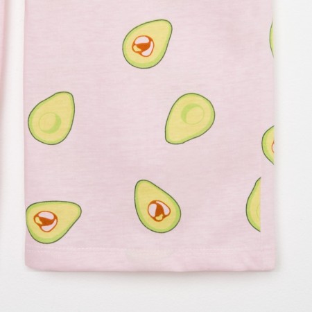 Pajamas female (T -shirt and trousers) KAFTAN AVOCADO p. 44-46, pink-11
