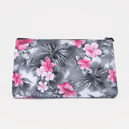 Cosmetic bag with lightning, black color-1