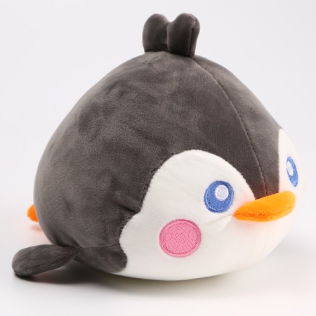 Soft toy "Penguin", 19 cm, black and white color-4