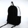 Youth backpack from textiles, 6 pockets, white/black color