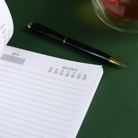 Set “Best Defender”: Black Tea 20 g. Thermostatic 350 ml., Diary 80 sheets, pen-3