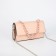 A chain for a bag, plastic, 17 × 23 mm, 120 cm, beige color