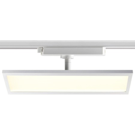 Snow -shaped single -phase three -core LED Novotech. Volo, 24W, LED, 103x300x110 mm, white color