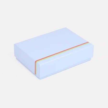 Women's wallet on magnets, orange color-5