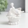 Figure Polystone "Stork with the baby" 7.5x5x6.2 cm