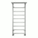 Water towel Terminus "Contour" P9, 400x800 mm, lower connection, chromium